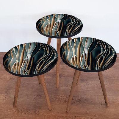 Tables gigognes 3 pieds Authement
