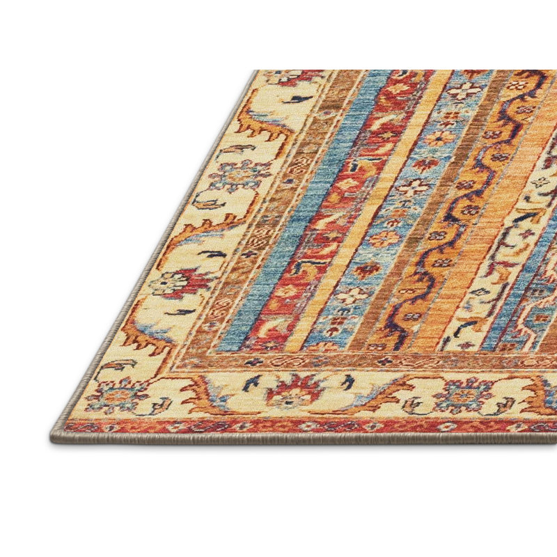 Abstract Indoor Rug, Rectangle 7' x 10'