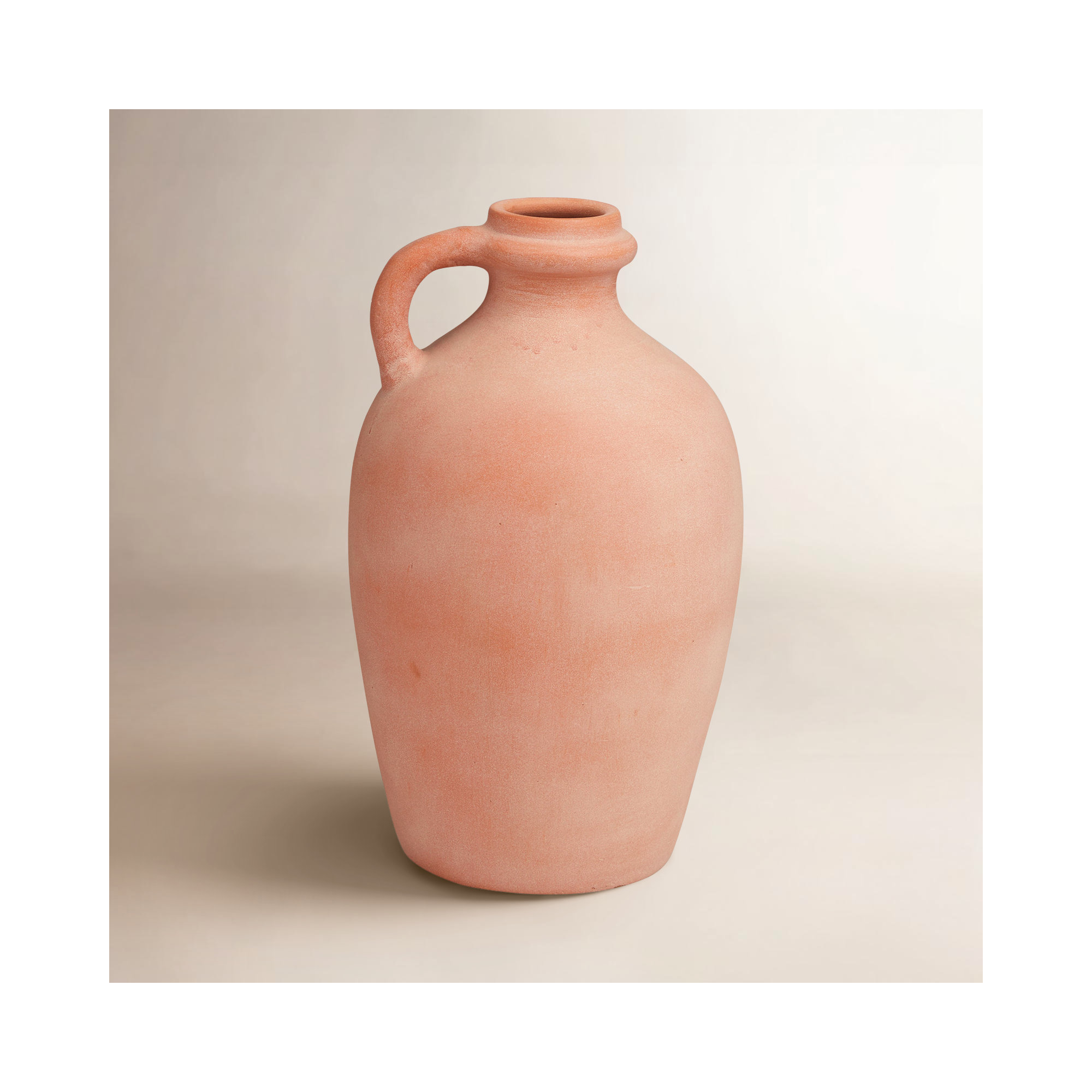Moanne 14.85'' Terracotta Table Vase