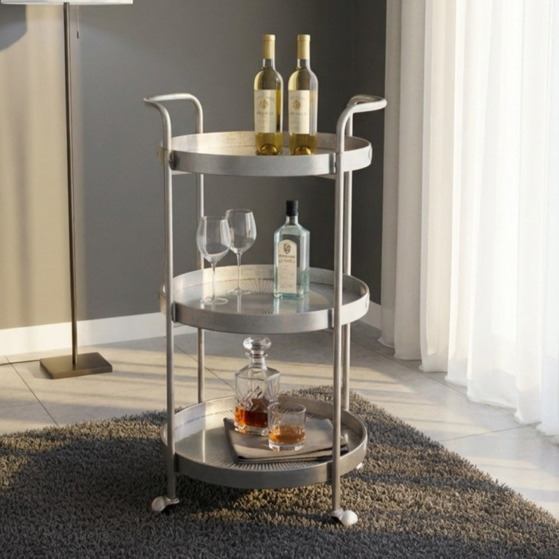 Metal Bar Cart