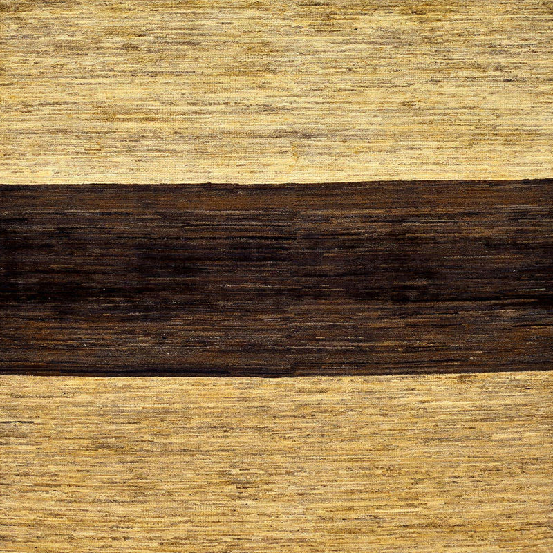 Tapis multicolore à motif abstrait Alicia-Louise, Carré 8 pi