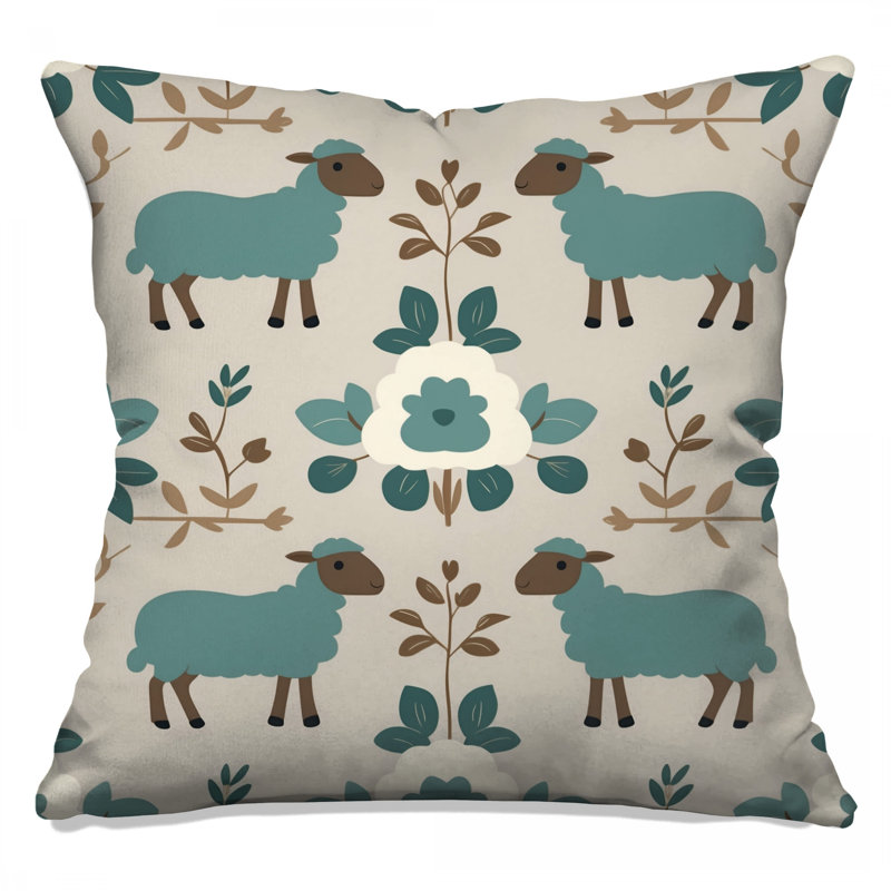Coussins Sheep, 20 x 20 pouces