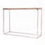 Console Boho Glam avec plateau en bois recyclé