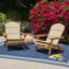 Chaise Adirondack pliante en bois massif Laffey-30618029