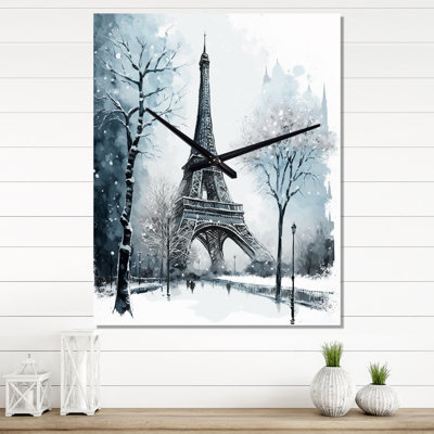 Jaksen - Romantic Landscape Wall Clock Oversized