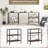 Beliziare 30'' W Metal Shelving Unit with Wheels
