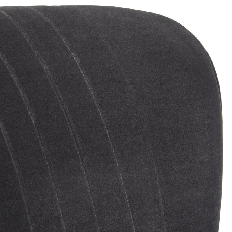Fauteuil de chambre l 28 po, Gris foncé