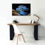 «Blue Viper Snake» par Epic Portfolio, art mural sur toile-2017897713
