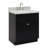 Hamlet 31'' Single Bathroom Vanity with Carrara Marble Top-94350898