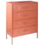 Steel 4 -Drawer Rectangle Accent Cabinet