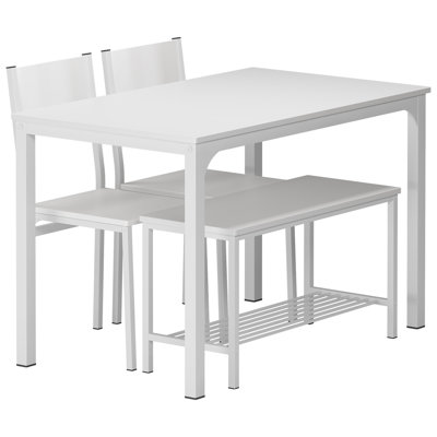 Pickell 4-Person Dining Table Set
