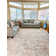 Straten Abstract Design Modern Cream/Beige Area Rug