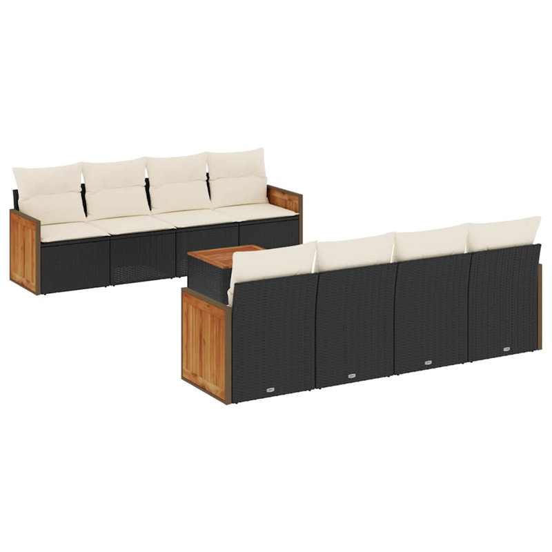 Ensemble de canapé de jardin Vidaxl