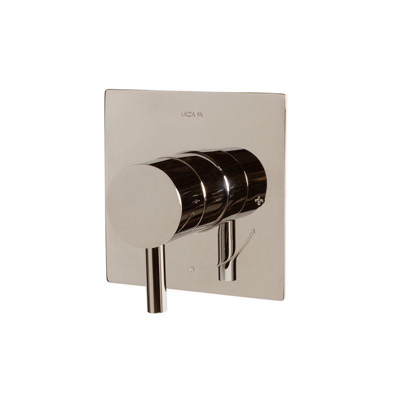 Progressive Compact Pressure Balancing Mixer, Polished Nickel