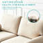 Rangement en beige - construction solide, coussin de siège en mousse confortable avec cadre, cadre-1819525974