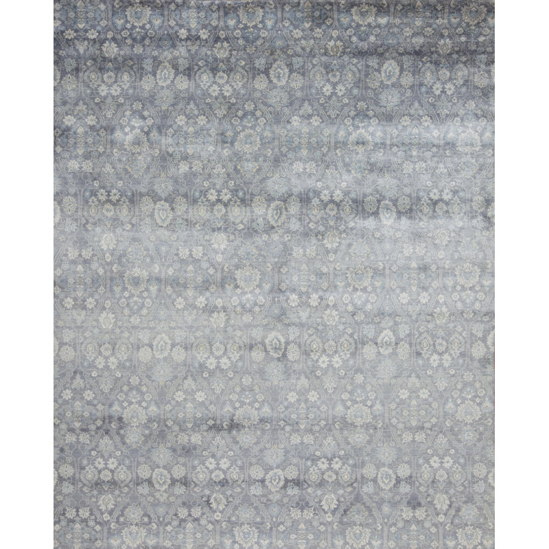 European Reserve Hand Knotted Wool Area Rug, Rectangle 8' x 10'