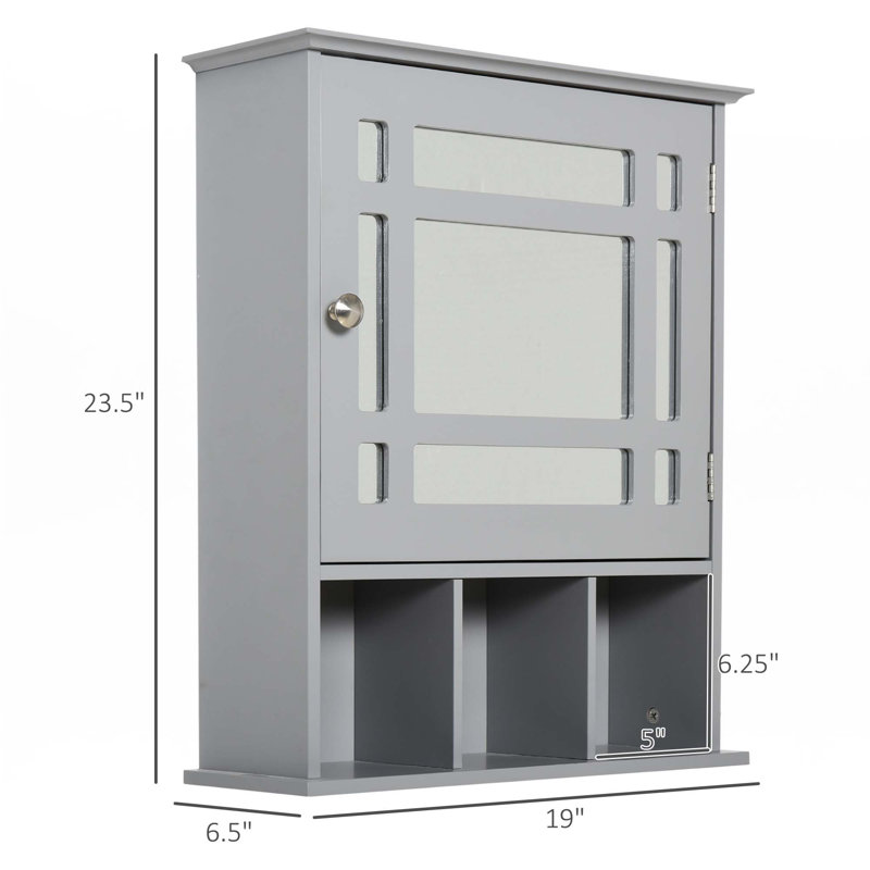 Wall Mounted Mirror Cabinet