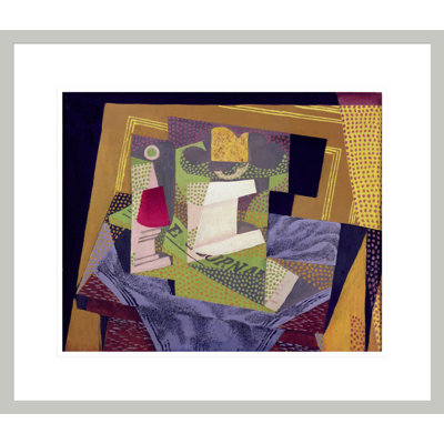 «Composition on a Table» par Juan Gris, impression giclée sur cadre