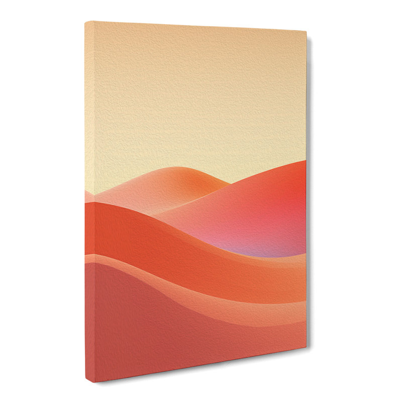 Minimalist Colour Field - Wrapped Canvas, 50cm H x 35cm W x 3cm D