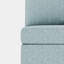 Canapé modulaire modulaire avec rangement sous le siège, canapé-lit, éponge haute de salon en tissu de chenille bleu antique, capacité de poids de 250 lb-121077293