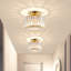 Addah Crystal Flush Mount