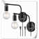 Tanielle Nickel LED Plug-in Armed Sconce