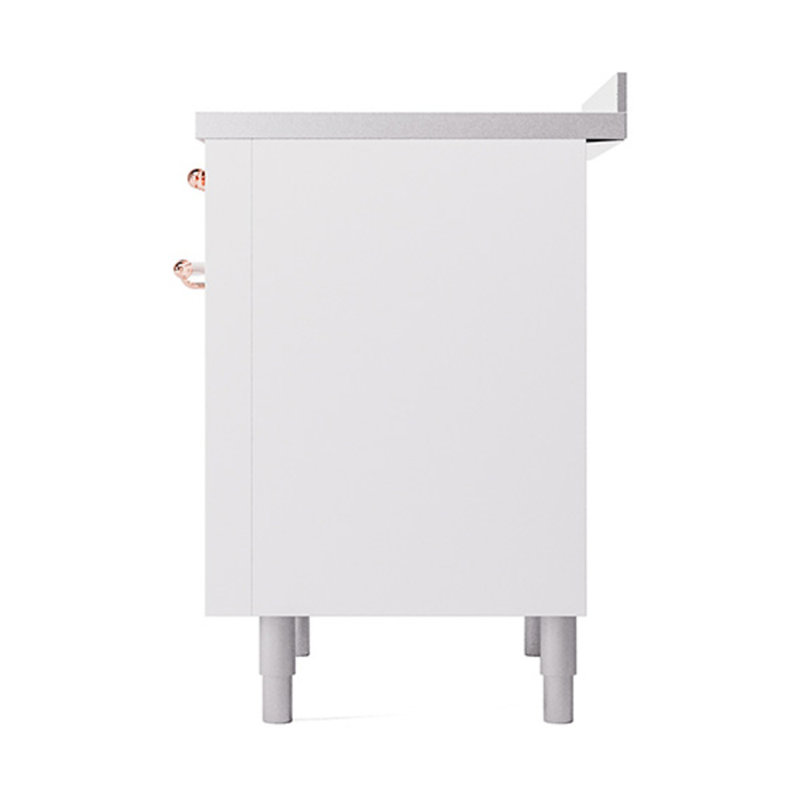 ILVE Nostalgie II Noblesse 36 in Induction Range, White/Copper