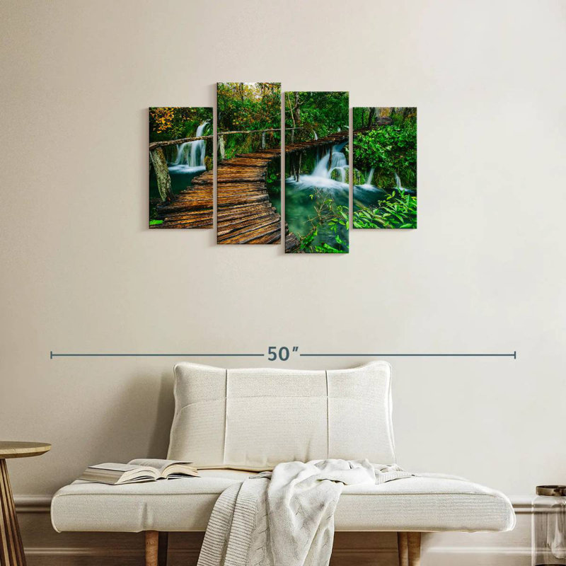 Pont surélevé Alvord Plitvice, H 22 po x l 36 po