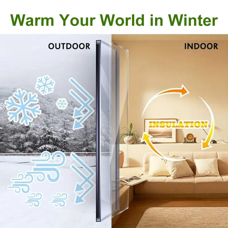 Le rideau d'isolation thermique en coton pour portes doubles convient à un usage domestique.
