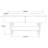 Roshaad Modern Console Table with Mirror, Atlantic Pine, 54.7 x 29.8 x 16.9 inches | 100% Melamine Coated Particle Board, Thickness: 0.7 inches | Industrial Design with Numerous Shelves & Additional Storage | Perfect for Home Decor