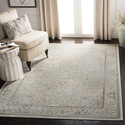 Tapis oriental bleu clair Evanoff