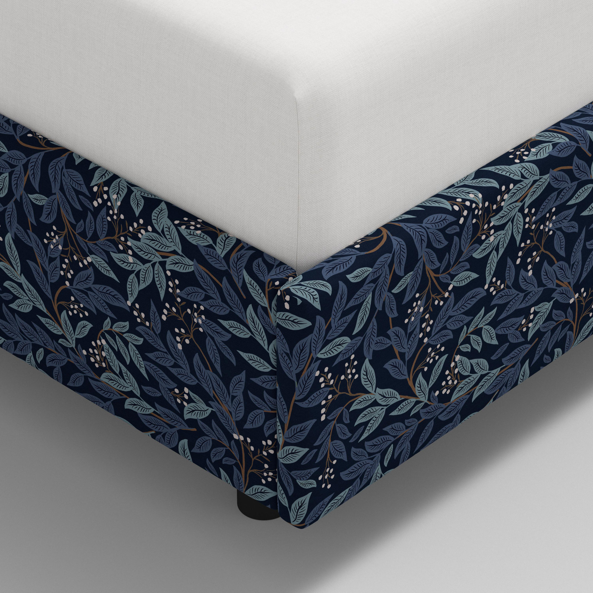 Hampton Bed, Willowberry Navy, Queen