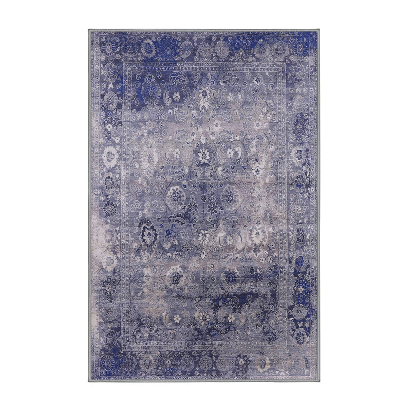 Floral Indoor Rug, Rectangle 8' x 12'