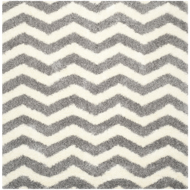 Veronica Chevron Hand Woven Area Rug, Square 201 cm