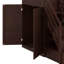 Lit superposé avec escalier de rangement, garde-robe, éclairage DEL et USB, lit superposé multifonctionnel avec tablettes ouvertes-1208456257
