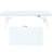 8Ft Portable Folding Table For Camping Trips. Plastic Picnics, Parties. Heavy-Duty, Waterproof. High Load Bearing. White Party Journeys Table. Waterproof, Easy To Fold. Load.-1380862296