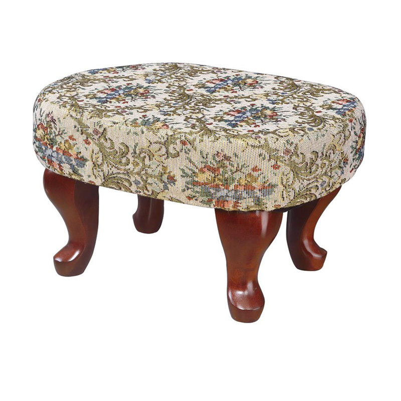 Aariz Solid Wood Accent Stool