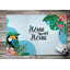 Non-Slip Floral Outdoor Doormat