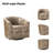 Amiir Upholstered Swivel Accent Chair-665611597