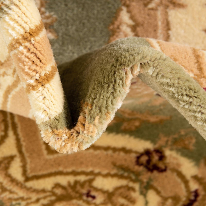 Tapis oriental Rabito en mousse, Octogone 7 pi