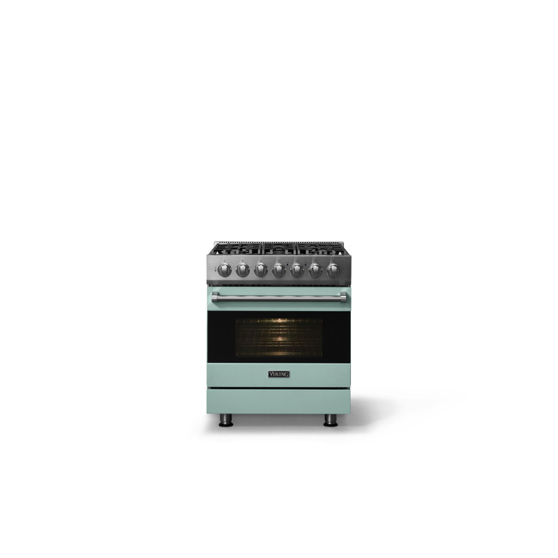 3 Series 30" Self-Cleaning Gas Range, Liquid Propane, Splash, Dual Fuel