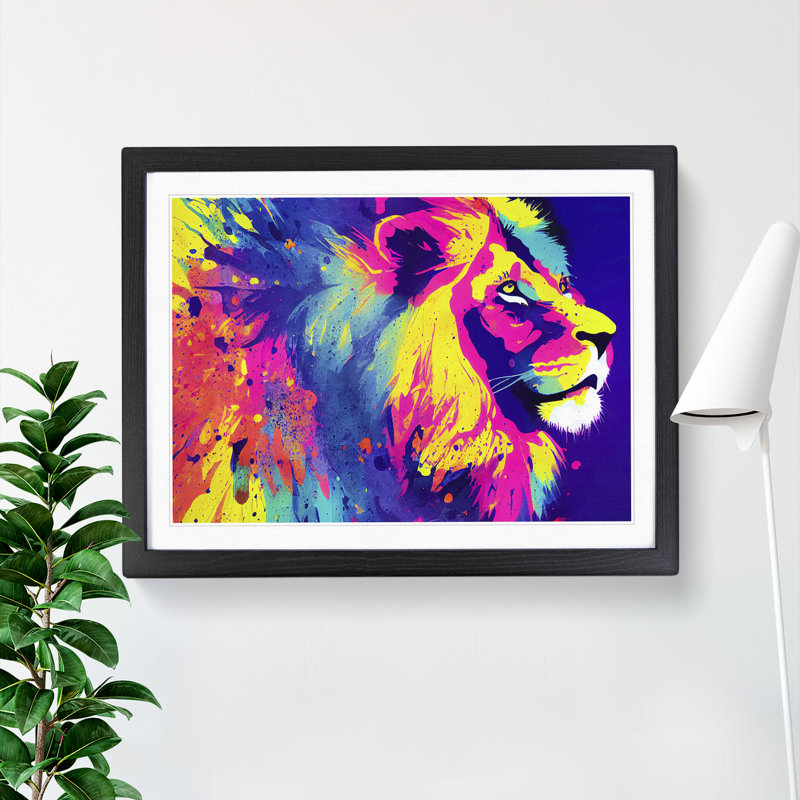 Splashed Lion Vol.5 - Print, Black