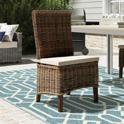 Chaise de patio avec coussin Volk