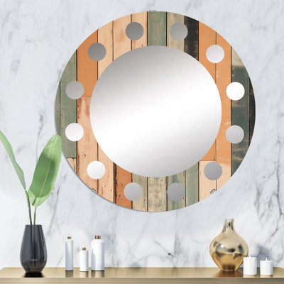 Immingam - Miroir mural moderne rond
