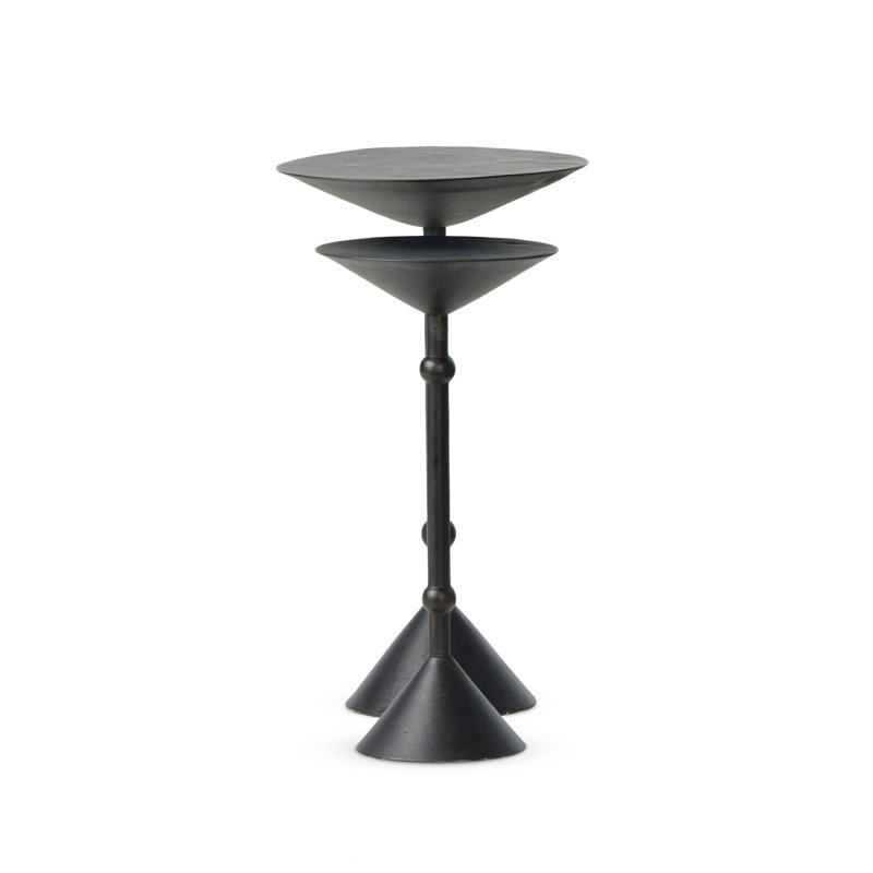 Printa Nesting End Tables-Black Antique