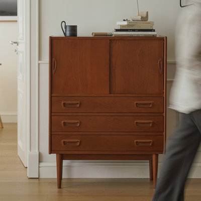 Nordic Minimalist Style Accent Cabinet