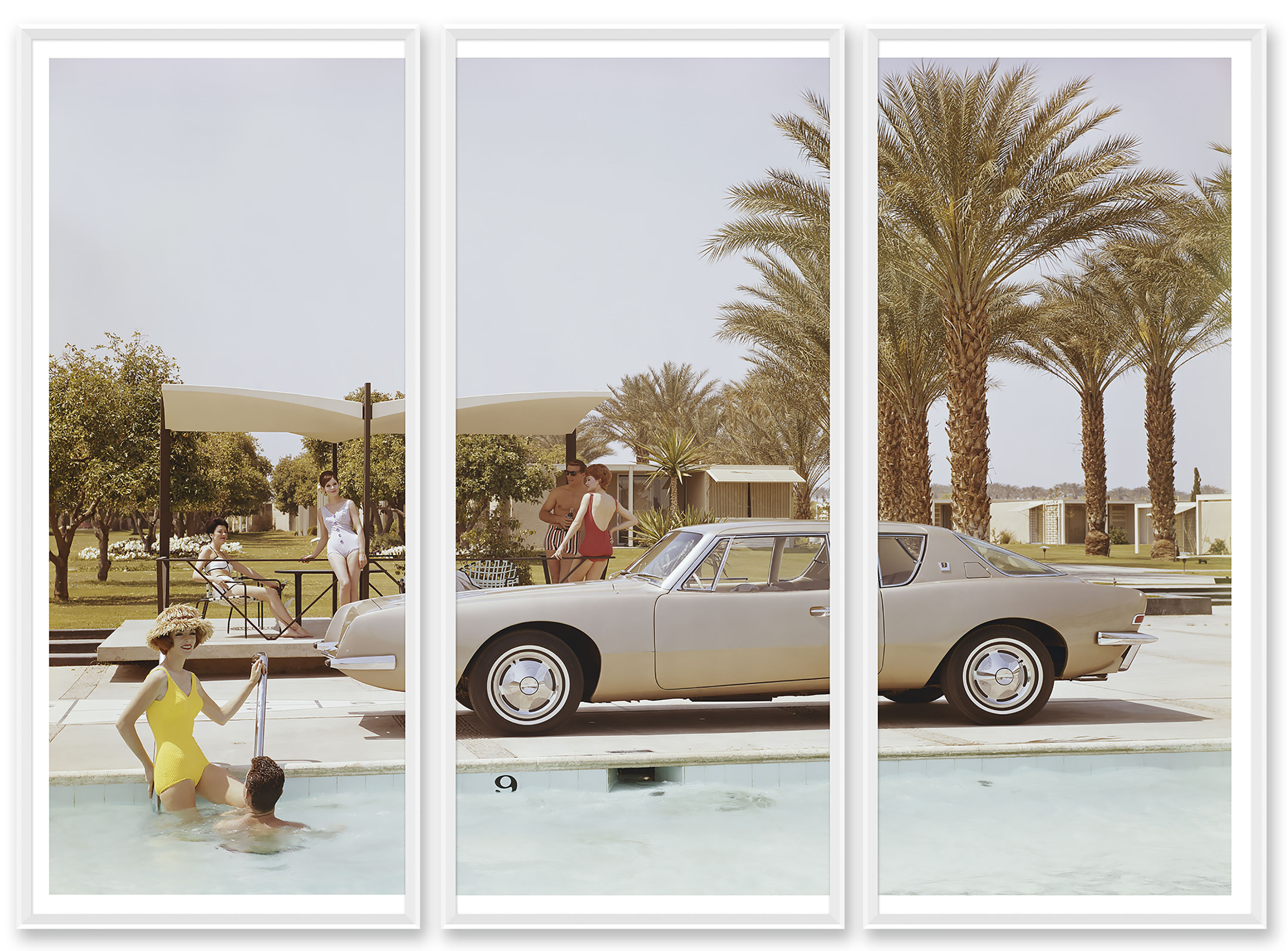 Getty Images Gallery by Soicher Marin 'Friends Having Fun Near Pool ...