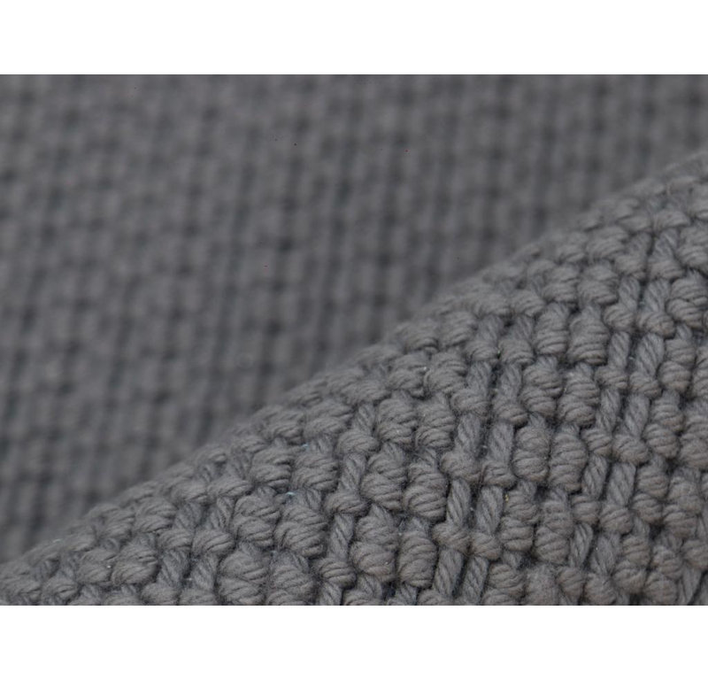 Rani Hand Loomed Area Rug in Charcoal, Rectangle 10' x 14'