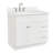 37 " W Freestanding Standard Free Standing 1 Single Vanity Bathroom Vanity With White Quartz Top-1960897283