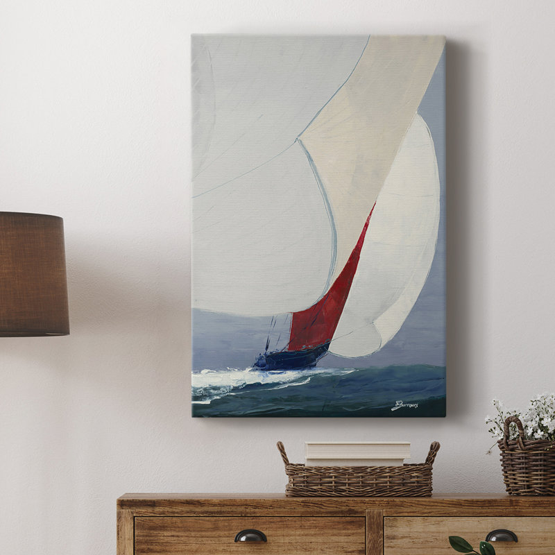 Chutes up, reproduction d'art encadrée - Cavas, H 36 po x l 24 po